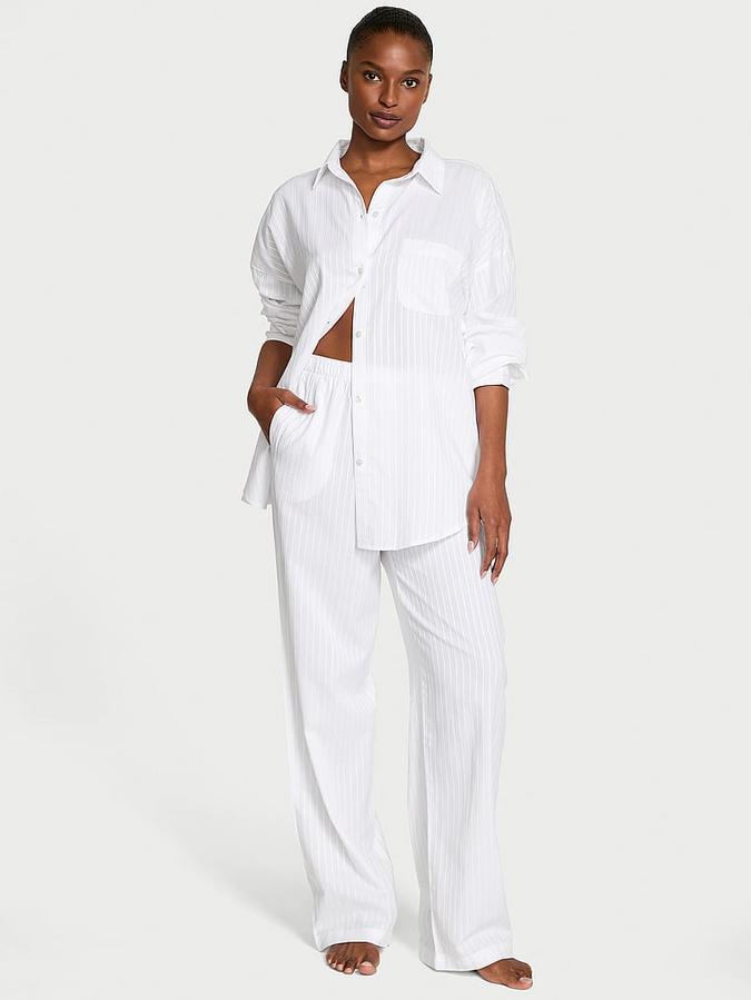 Modal-Cotton Long Pajama Set image number 0