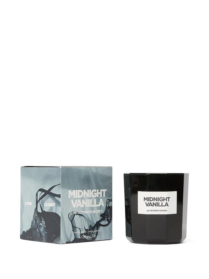 Midnight Vanilla Medium Cylinder candles