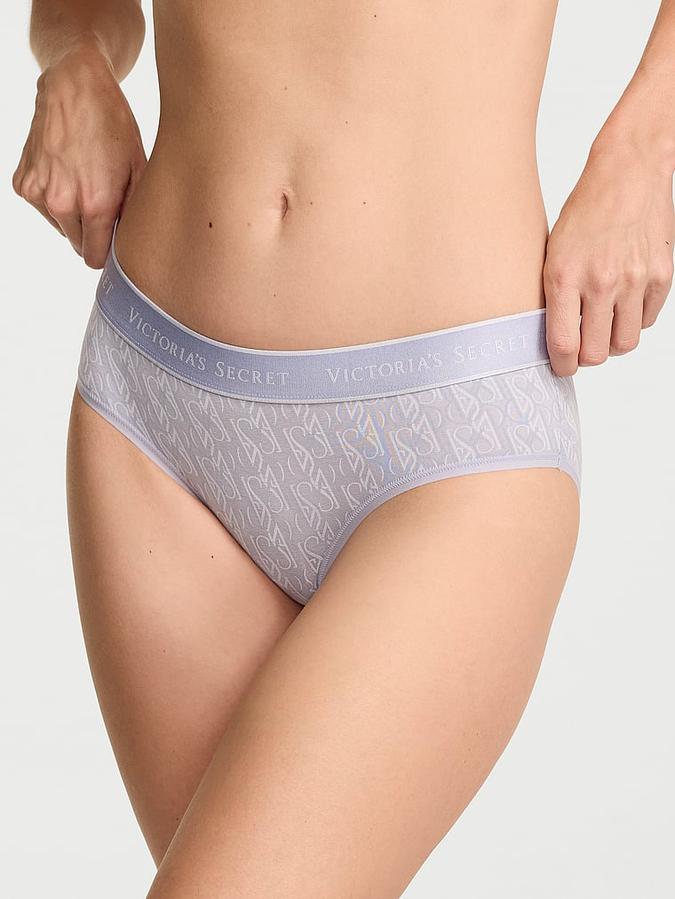 Logo Cotton Hiphugger Panty