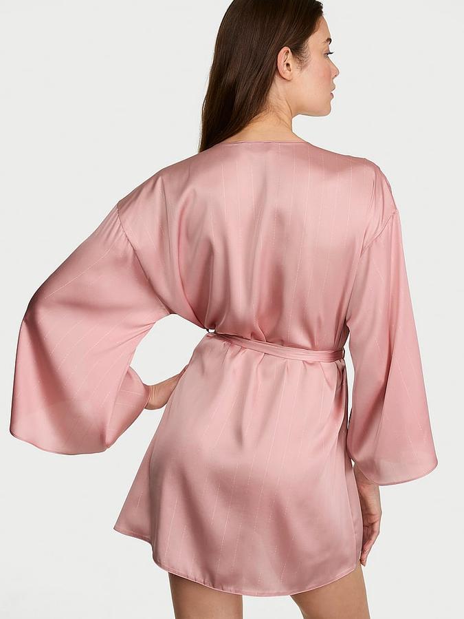 Satin Short Robe