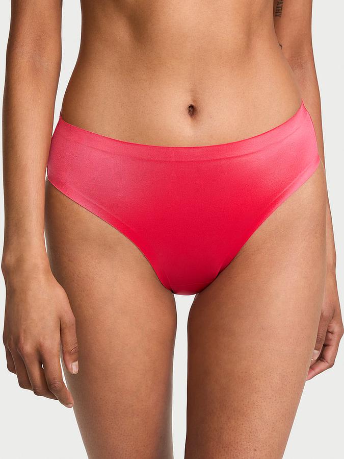 No-Show High-Shine Mid-Rise Bikini Panty