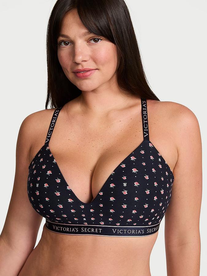 Cotton Lightly Lined Wireless Bra