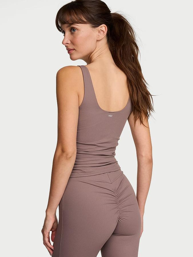 VSX Elevate&trade; Rib Ruched Tank Top