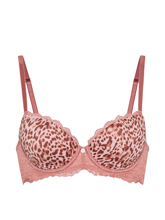 Smooth & Lace Lightly Lined Demi Bra image number 2