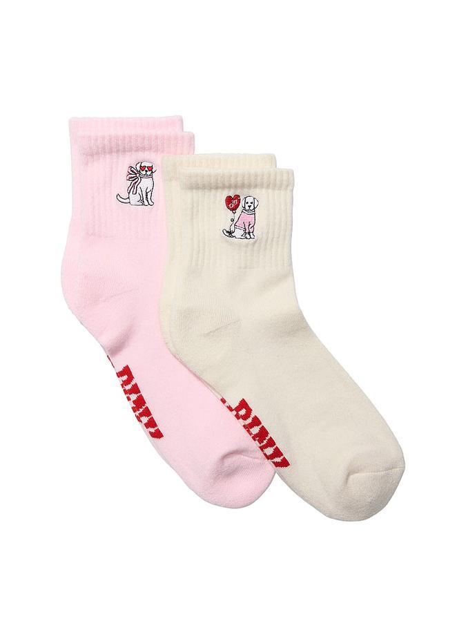 2-Pack Quarter Socks