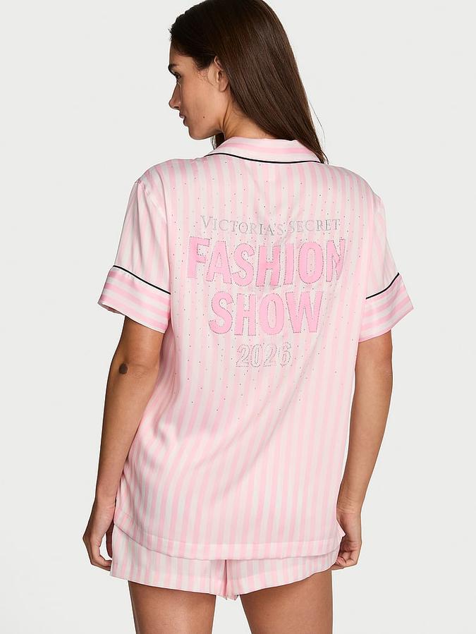 VSFS '26 Signature Satin Short Pajama Set image number 2