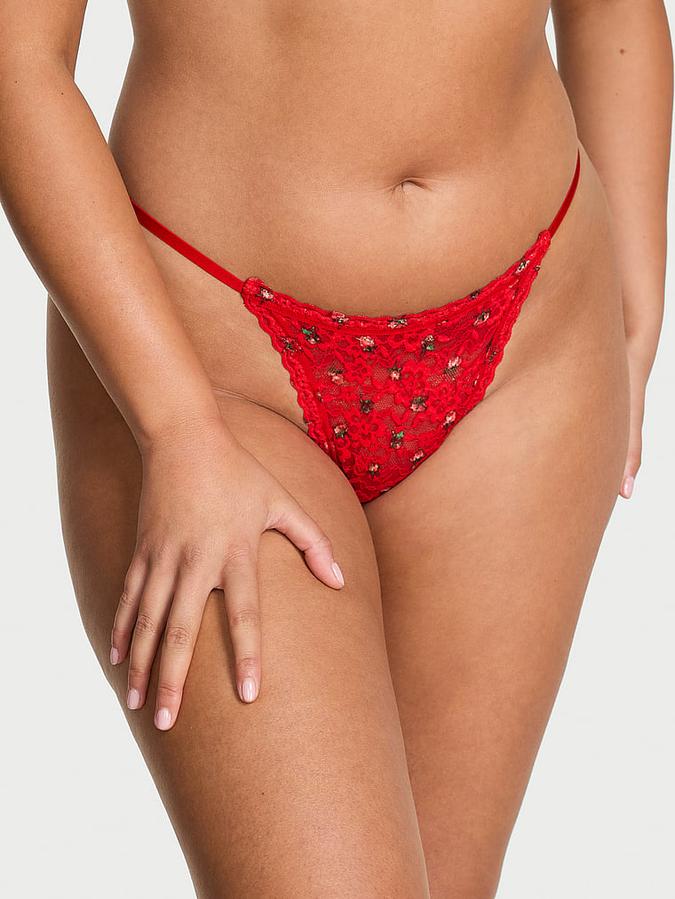 Lace String Thong Panty