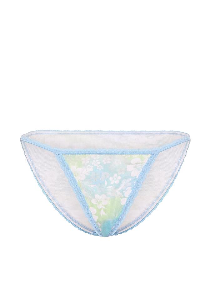 PINK Wink&trade; Lace-Trim String Bikini Panty image number 2