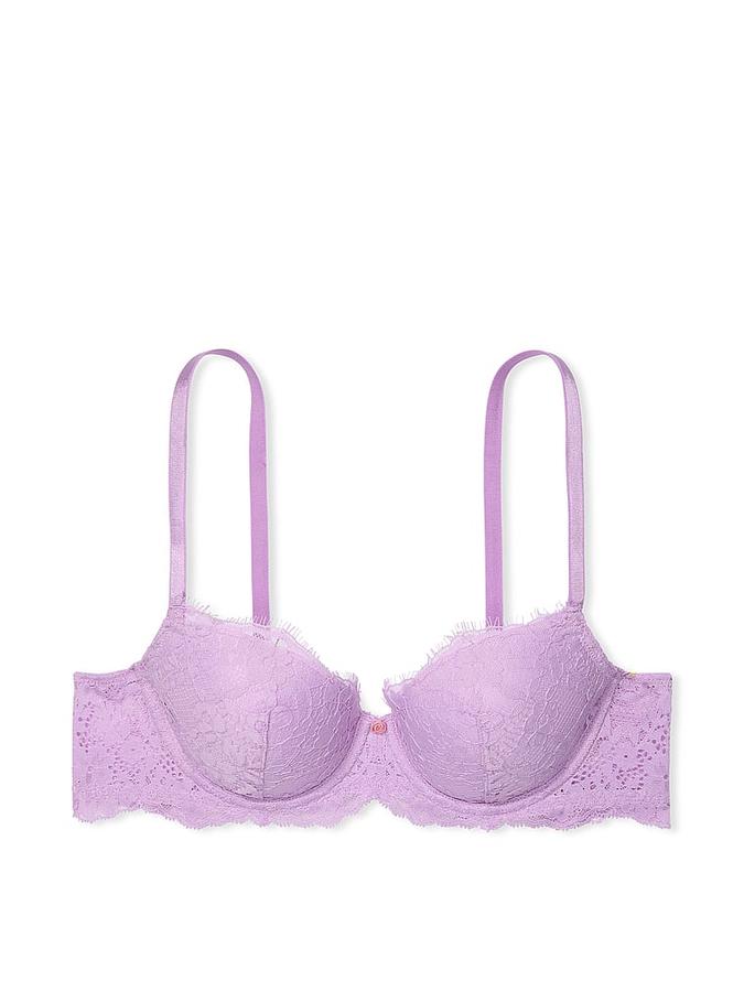 Lace Lightly Lined Classic Coverage Demi Bra image number 2