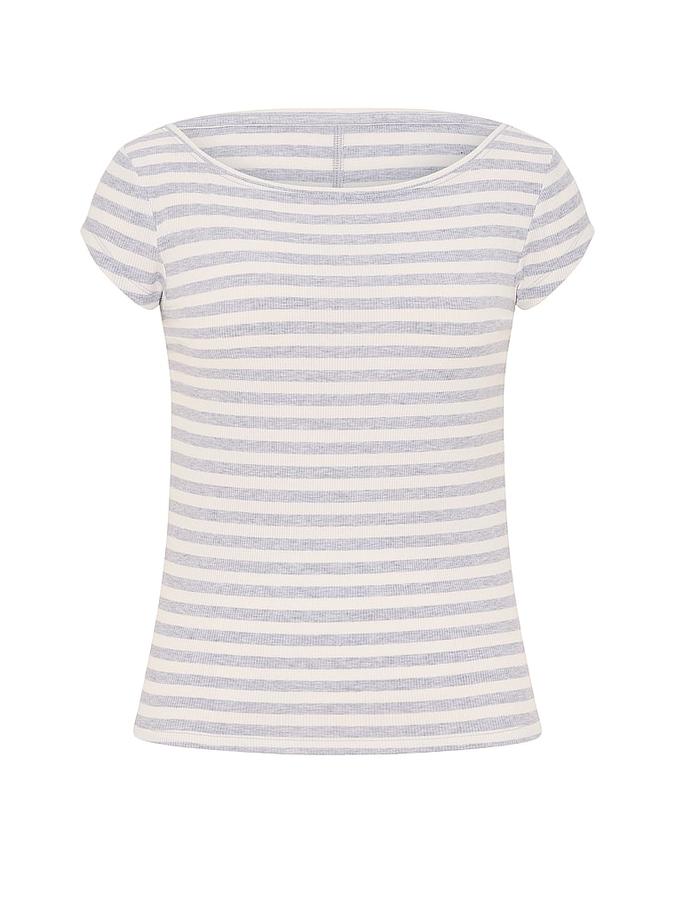 VS Iconic Rib Boatneck Tee image number 2