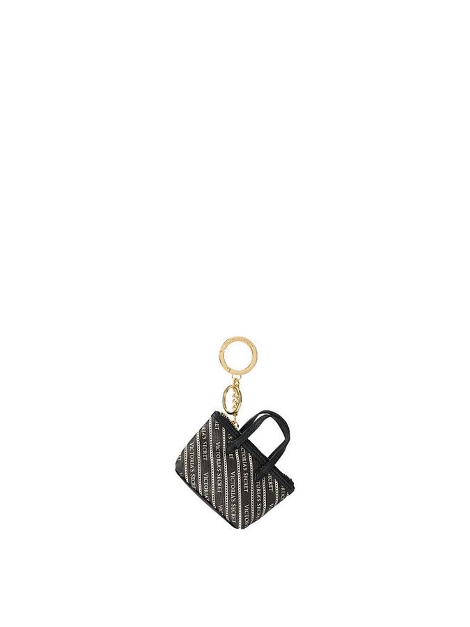 The Victoria Charm Keychain Black image number 0