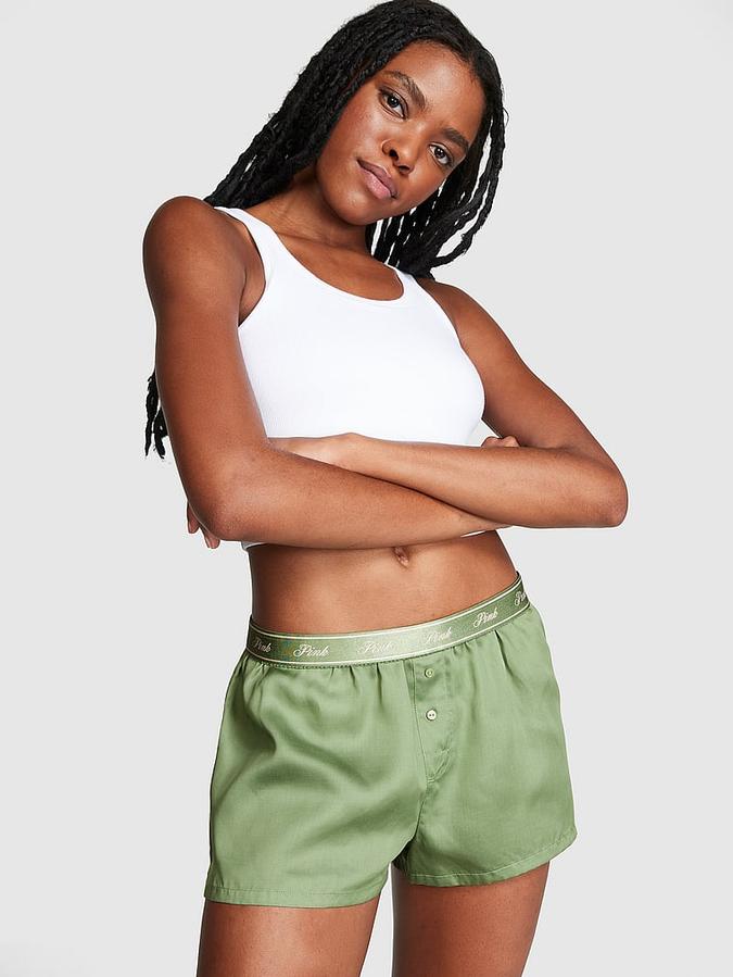 TENCEL™ Boxy Pajama Shorts image number 0
