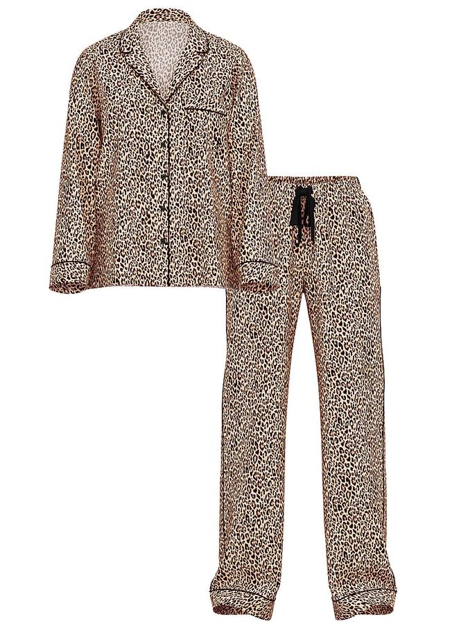 Flannel Long Pajama Set image number 2