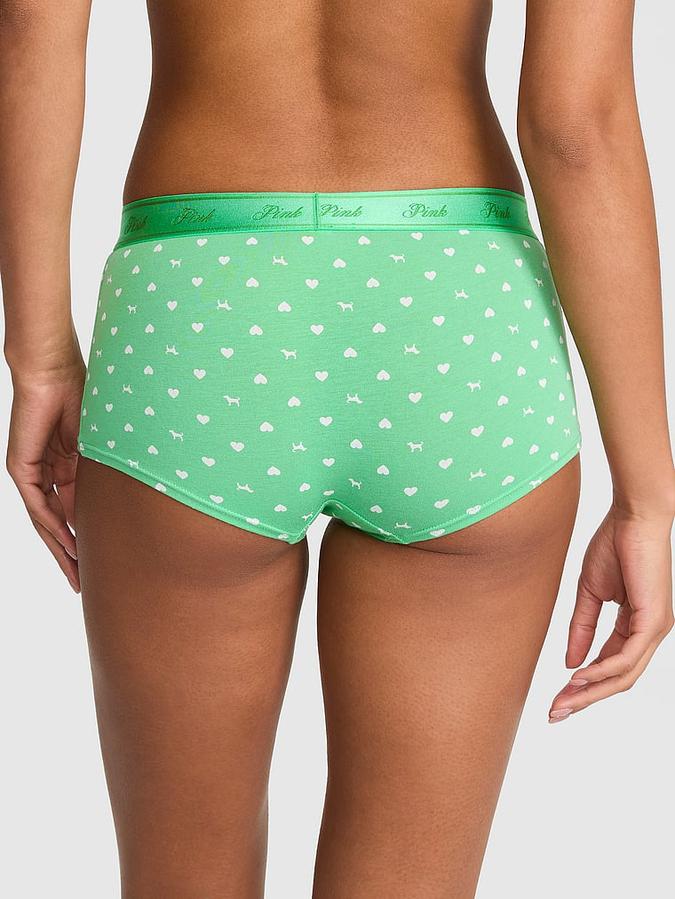 Logo Cotton Boyshort Panty