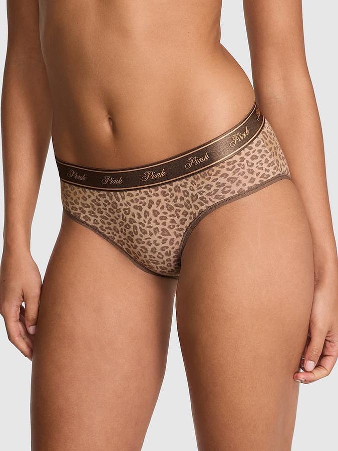 Logo Cotton Hiphugger Panty