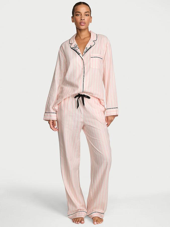 Flannel Long Pajama Set