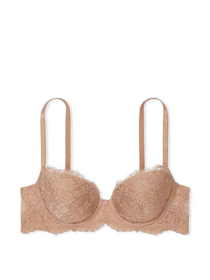 Lace Lightly Lined Classic Coverage Demi Bra image number 2