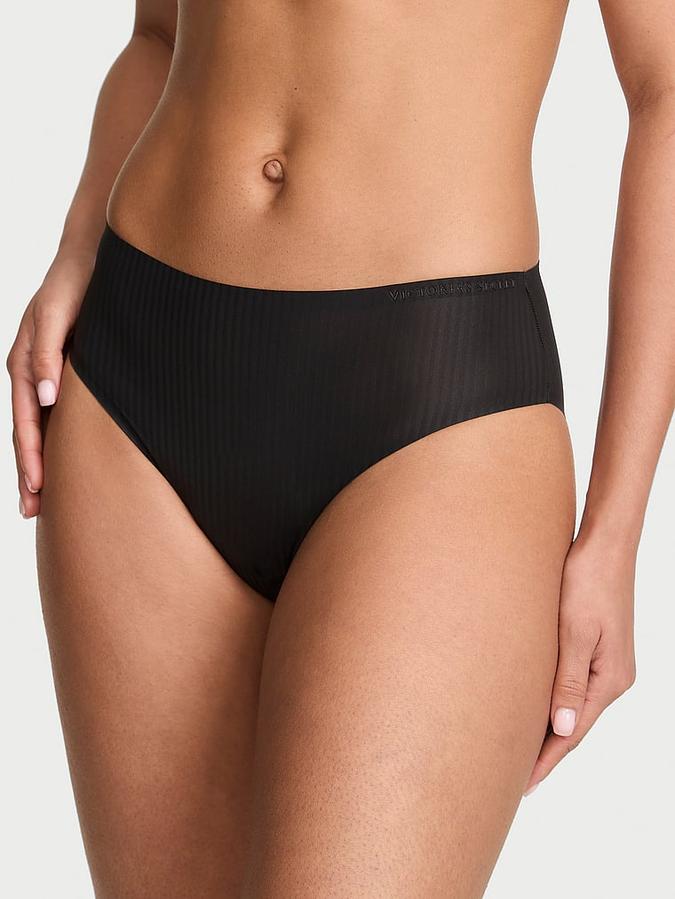 Body by Victoria Flex Shadow Stripe Mid-Rise Bikini Panty