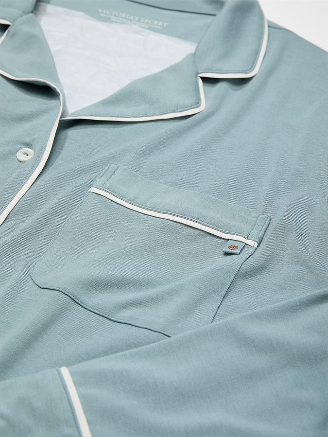 Modal Soft Long Pajama Set image number 3