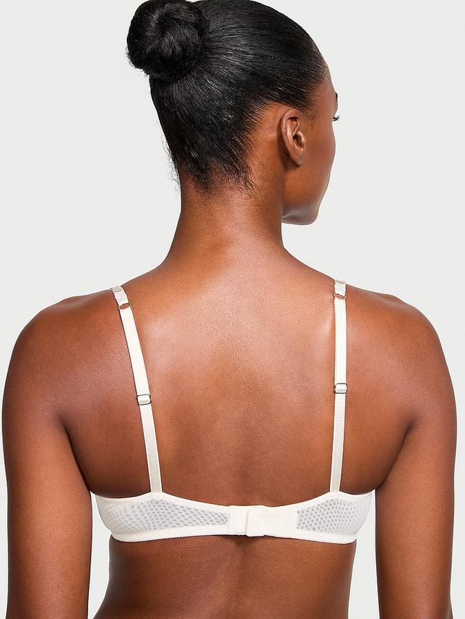 Sheer Shine Low-Cut Demi Bra image number 1