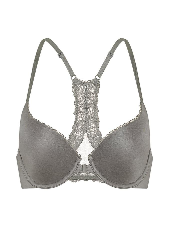 Perfect Shape Lace Racerback Push-Up Bra image number 2