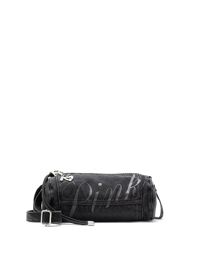 Canvas Rolled Du?e Shoulder Bag