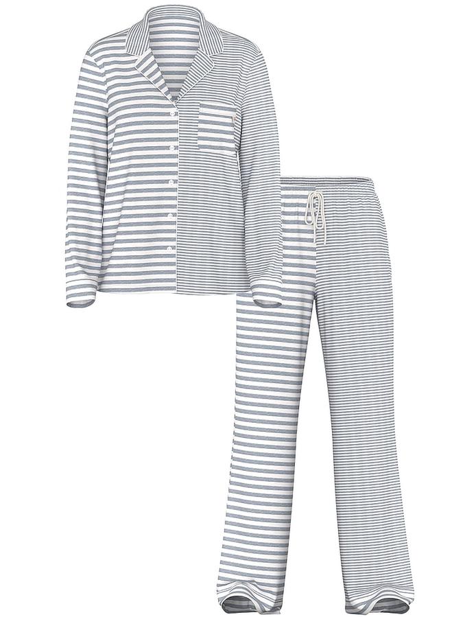 Modal Soft Long Pajama Set image number 0