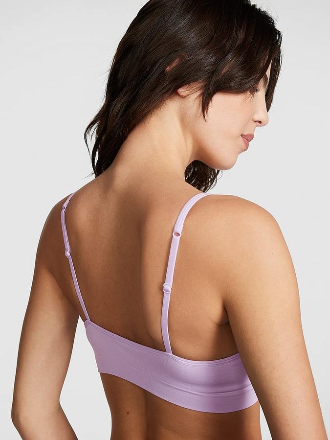 Seamless Wireless Push-Up Bralette image number 1