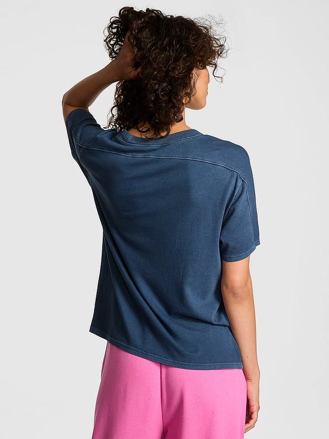 Retro Cotton Boxy Tee image number 1