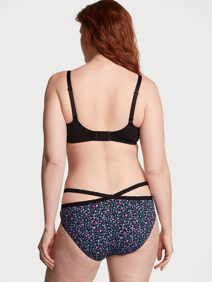 Stretch Cotton Strappy Bikini Panty image number 1