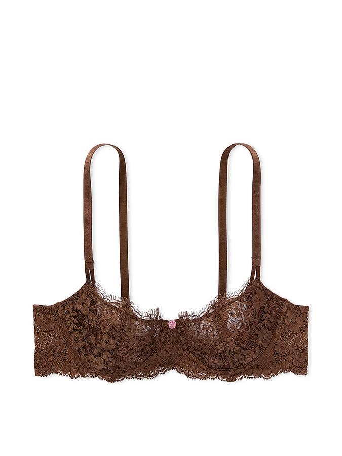 Wicked Unlined Lace Balconette Bra image number 2