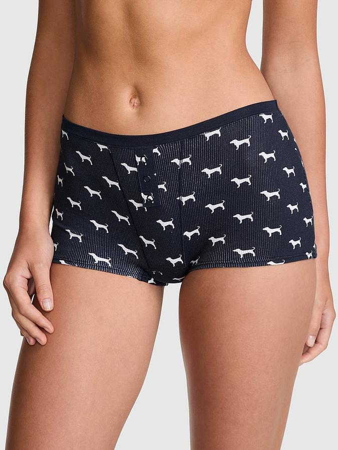 Cotton Dorm Boyshort Panty