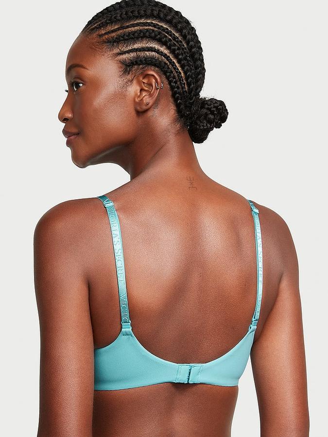 Lightly Lined Micro-Rib Demi Bra