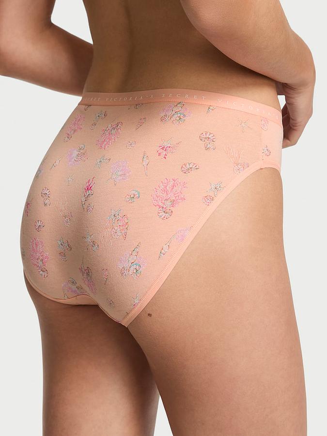Stretch Cotton High-Leg Brief Panty image number 1