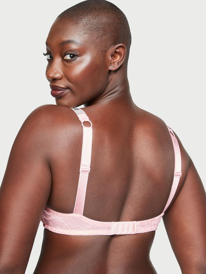 Shine Strap Lace Scoop Bralette image number 1