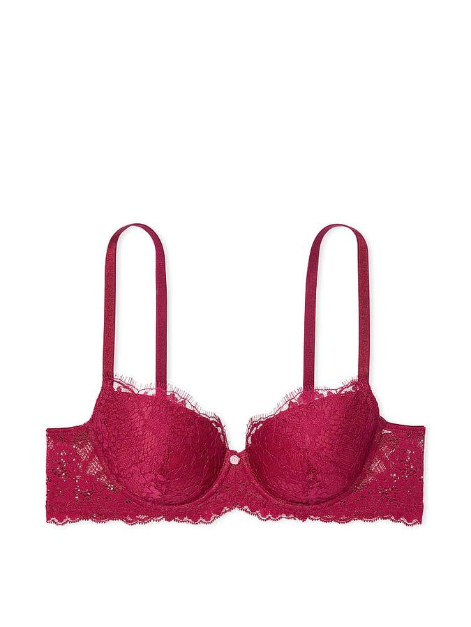 Lace Lightly Lined Classic Coverage Demi Bra image number 2