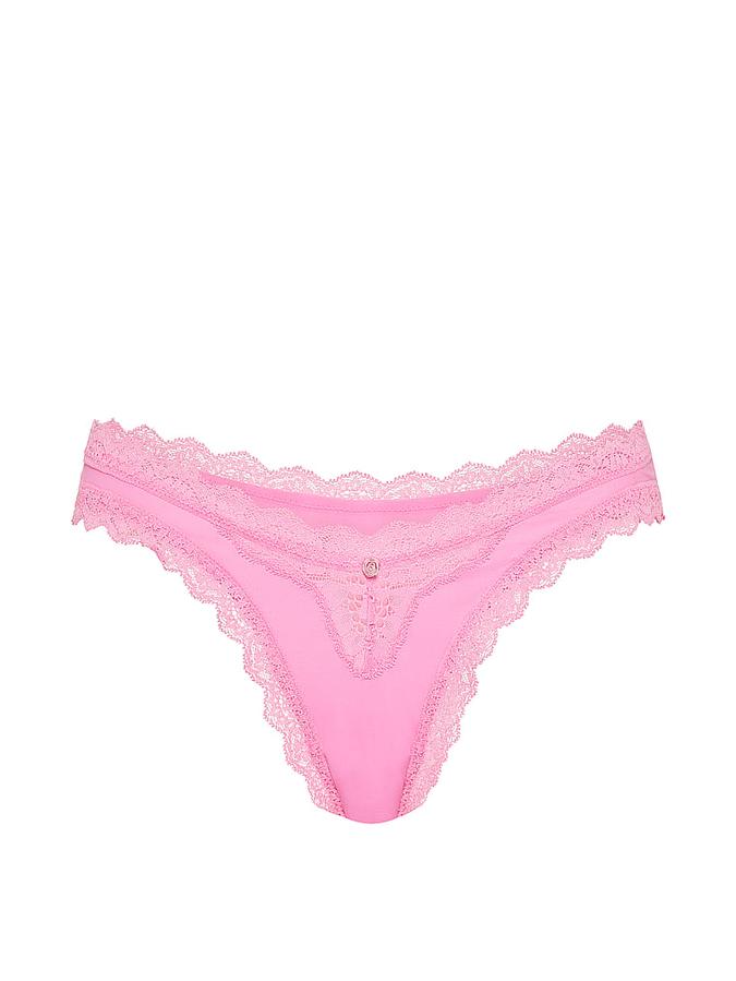 Lace-Trim Brazilian Panty image number 2