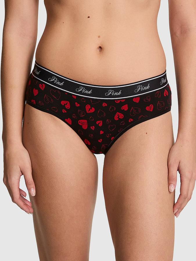 Logo Cotton Hiphugger Panty