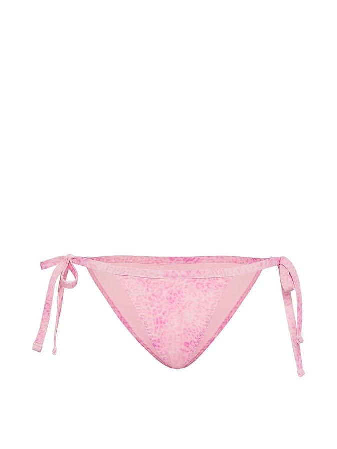 Low-Rise Side-Tie Cheeky Bikini Bottom image number 2