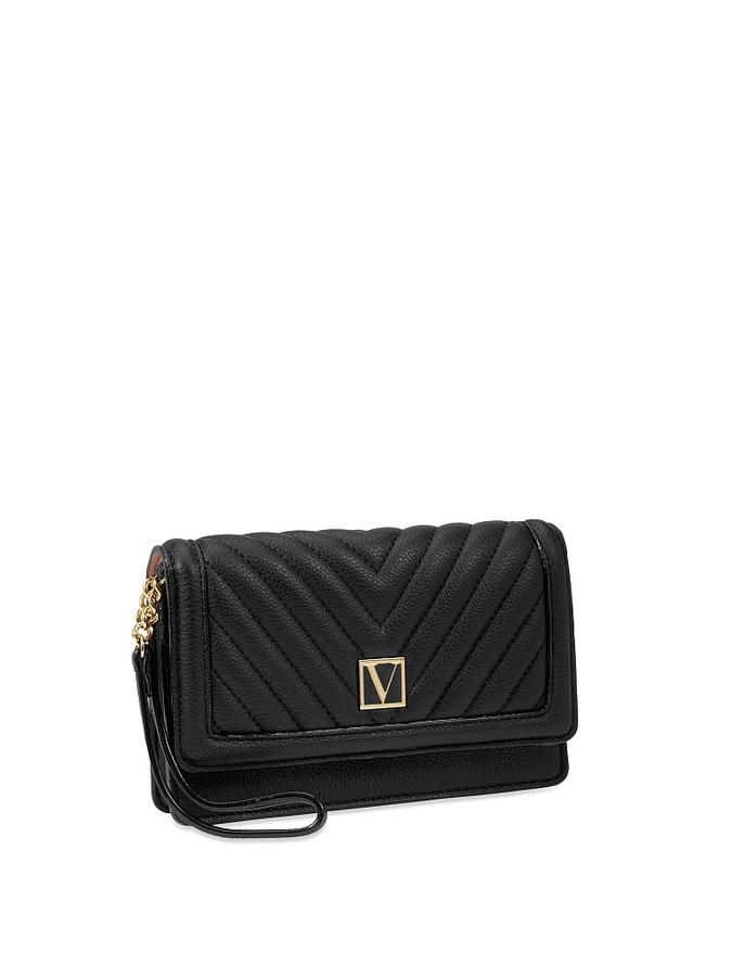 The Victoria Phone Wristlet Black image number 1