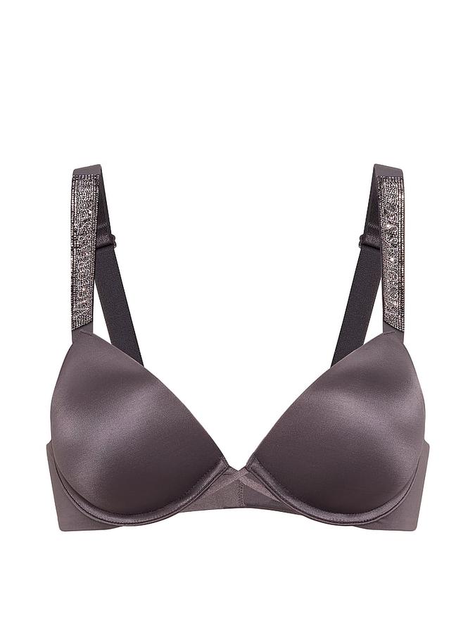 Logo Shine Strap Push-Up Bra image number 2