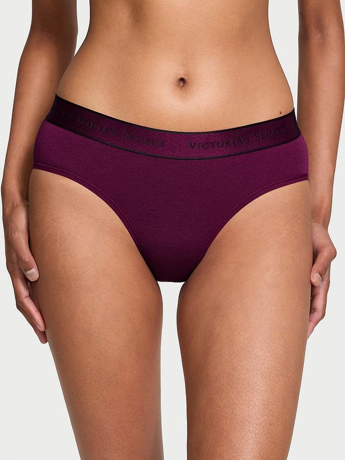 Logo Cotton Hiphugger Panty image number 0
