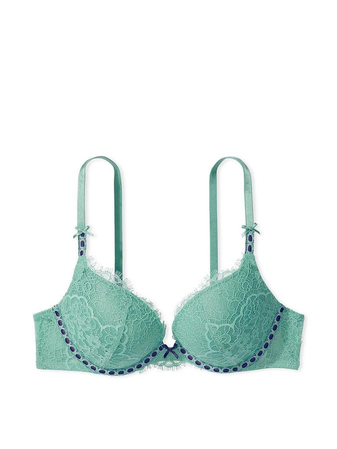 Ribbon Slot Push-Up Bra image number 2