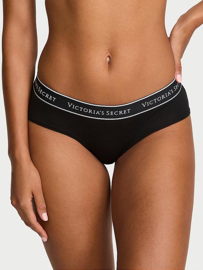 Logo Cotton Cheeky Panty