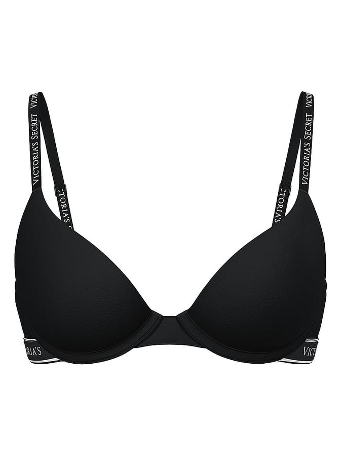 Lightly Lined Cotton Demi Bra image number 2