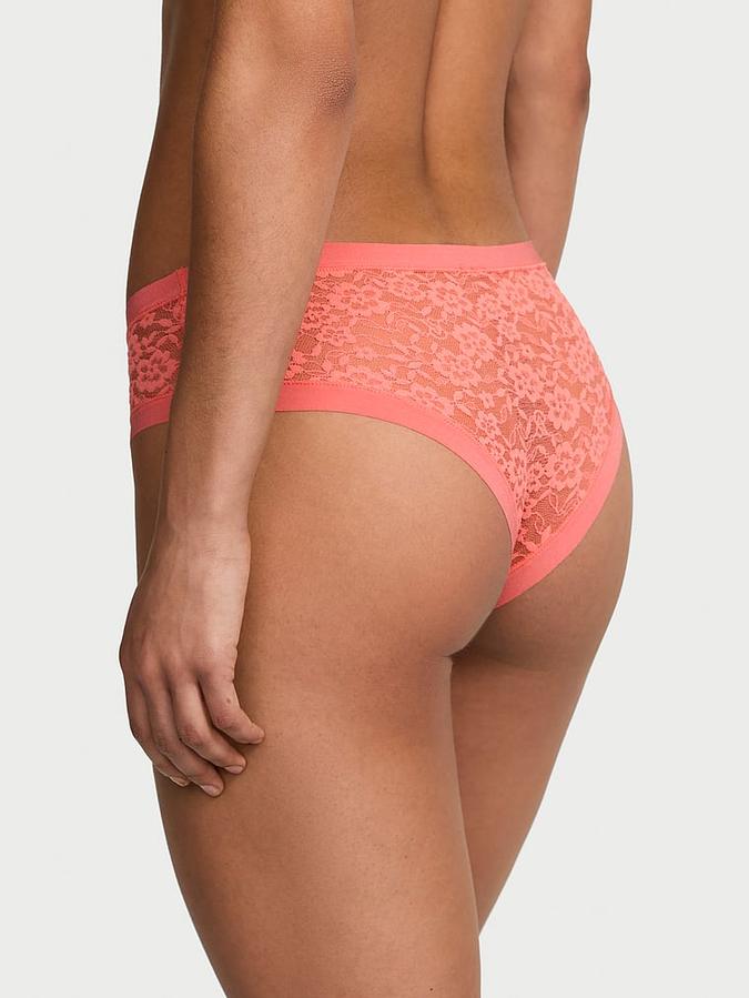 No-Show Lace Cheeky Panty image number 1