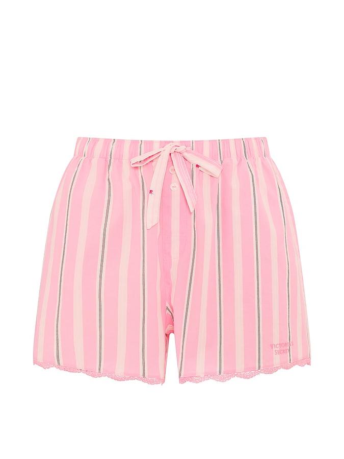 Mix & Match Sleep Heritage Cotton Pajama Shorts image number 2