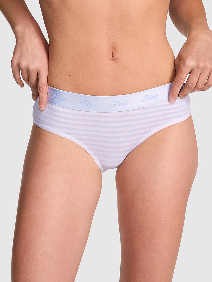 Logo Cotton Hiphugger Panty