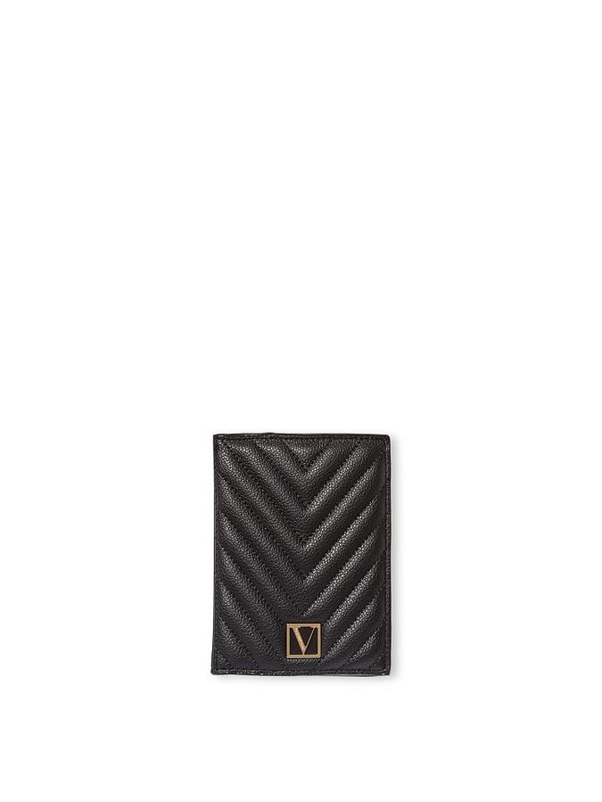 The Victoria Black Passport Holder Black image number 0