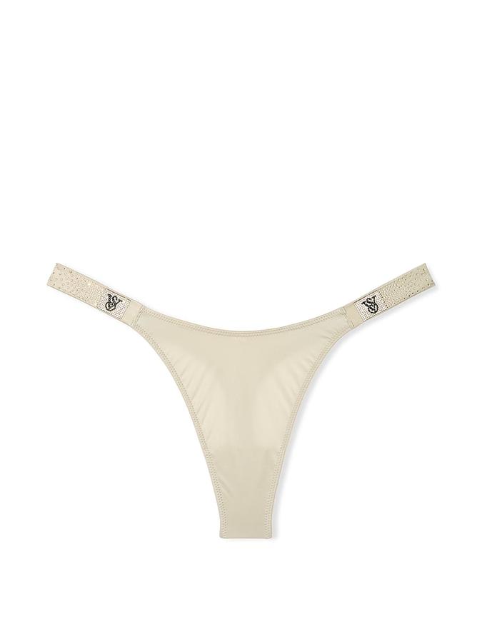 Scattered Shine Strap Thong Panty image number 2